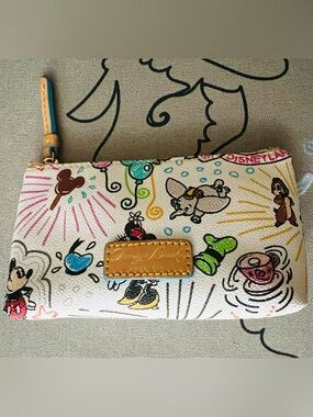 Dooney & Burke Disney Parks Sketch Cosmetic Bag